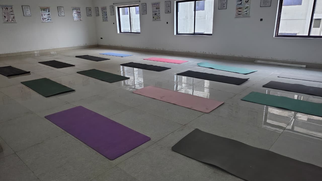 Yoga at K.K. Medical College